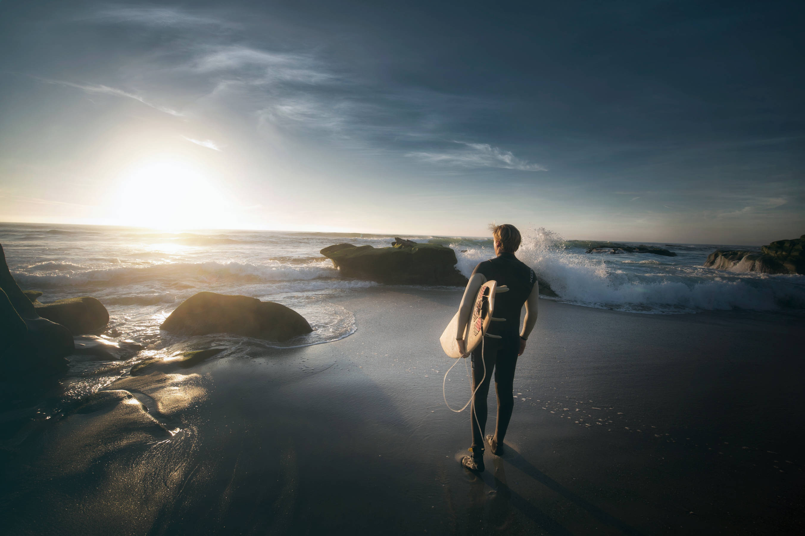 Entscheidungen Surfer Start